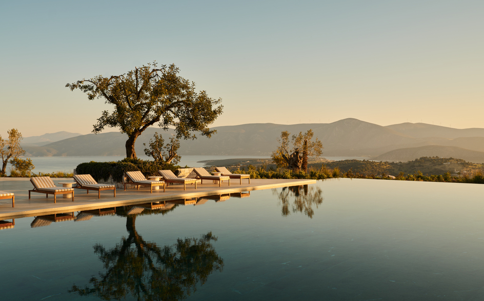 Amanzoe, Greece - Main Swimming Pool
